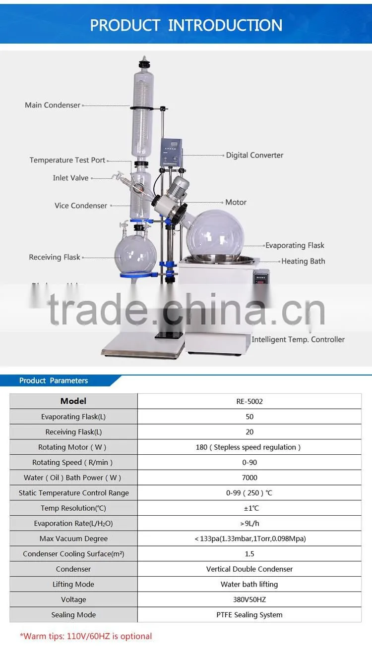 Anticorrosive 50L Home Alcohol Distiller