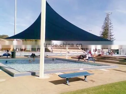100% HDPE factory colorfulr high quality sun shade net with UV protection