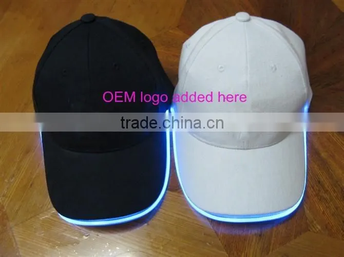 led night light trucker cap/vans trucker cap