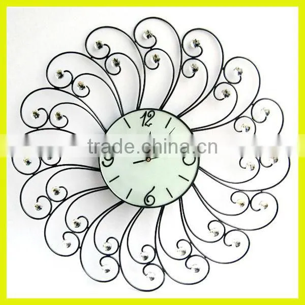 stainless wall clock,metal wall clock