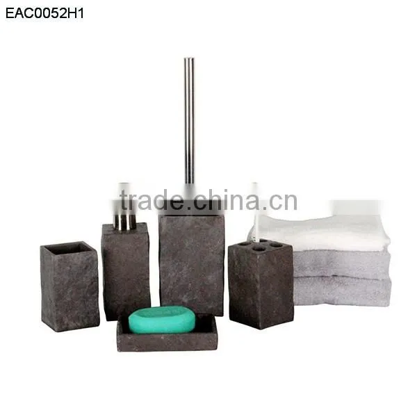 Wholes 8 pc Bathroom set fitting concrete bathroom accessory set