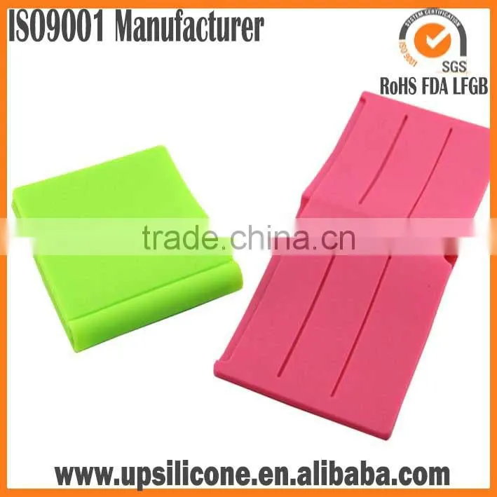 2016 promotion gift silicone wallet