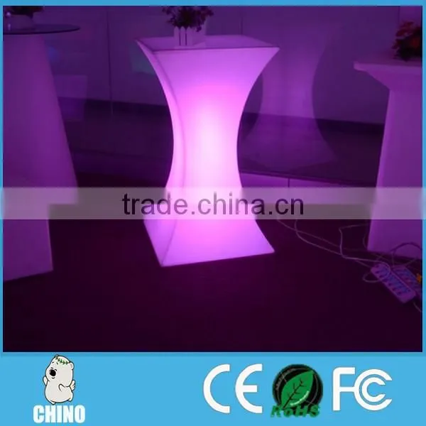 New commercial protable Event Led table 110cm high table