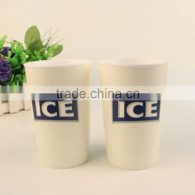 personalized design PP plastic cup 500ml for promotional