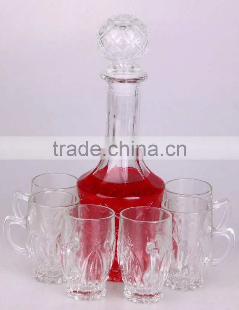 premium 1.5L hock wine glass bottle