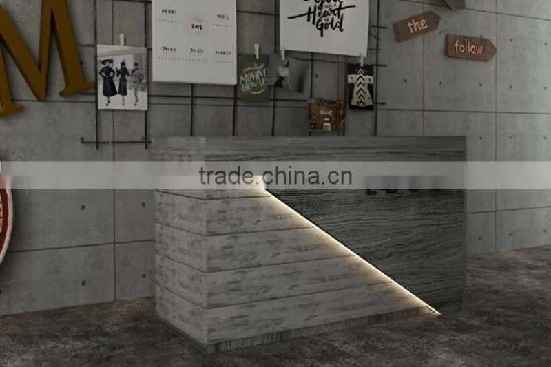 2017 new style shop counter design money counter reception counter(BG11-M098)