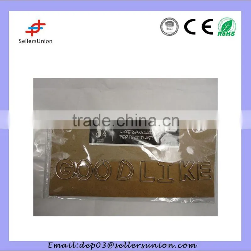 Promotional Gifts Stationery Supplies Funny Words Paper Clips