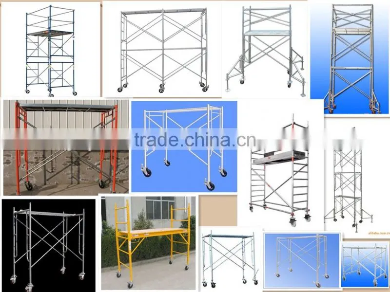 Rubber Ajustable Castor Wheel For Scaffolding