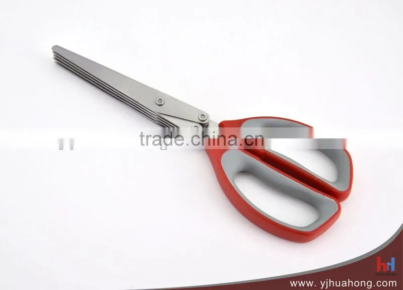 5 Blades Multi Purpose Kitchen Scissors,Herb Cutting Scissors,Multi Blade Scissors