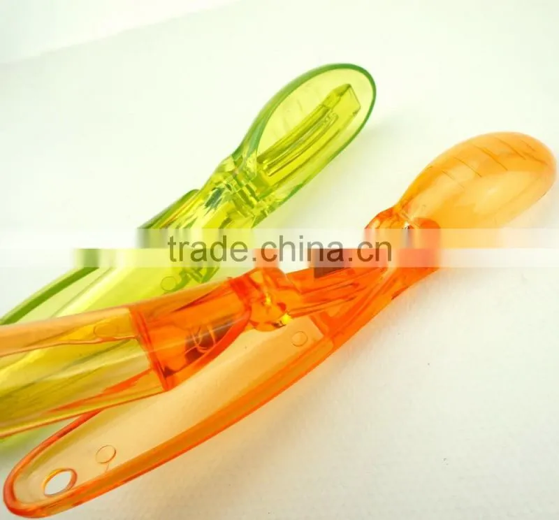 41058 Promotion 2 in 1 Kitchen Fruits Spoon Scoops scale Peeler Kitchen Gadget