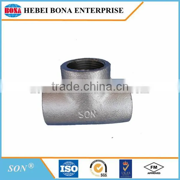 Hot selling pipe fitting tee with BS standard