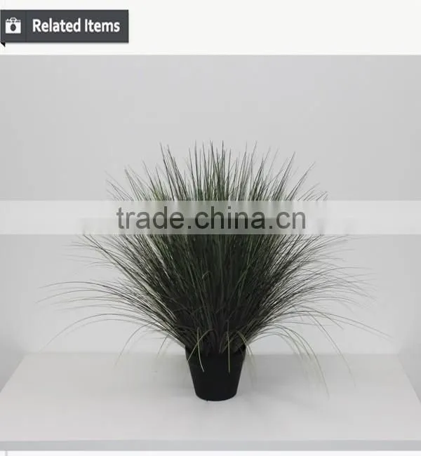 popular artificial plants in pot artificial onion grass purple grass