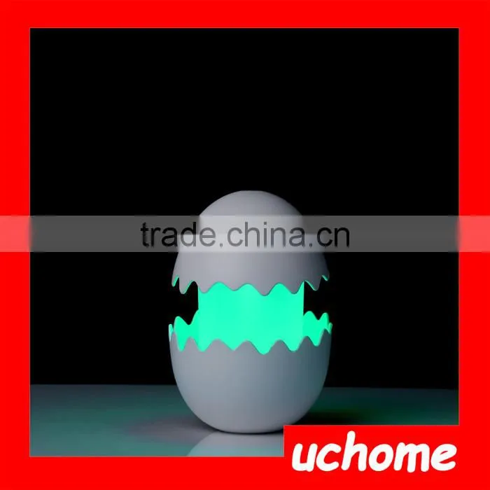 UCHOME Funny USB Mini Egg humidifier with Colorful Night Light