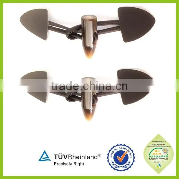 leather string stopper cord end