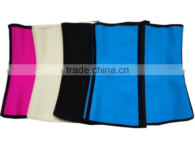 2015 Best Selling Sexy Woman tv photo abdominal corset with %100 Latex
