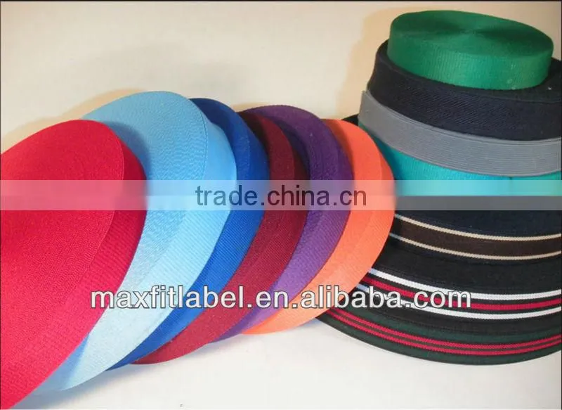 China Customized satin Jacquarding Webbing Ribbon