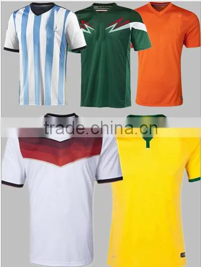 brazil hot sale soccer jersy