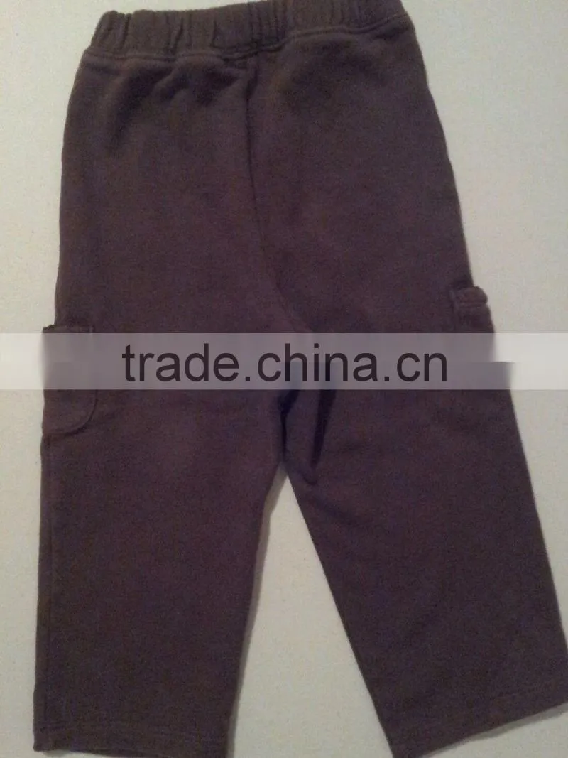 Girls Baby Toddler Flowered Shirt and Brown Pants Manufactuer