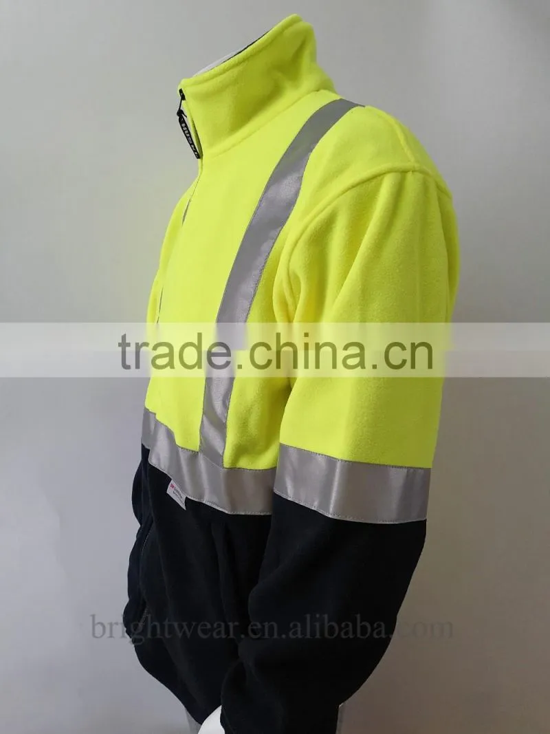 Contrast safety sweatshirt with 3M reflective tape without hood for Australia