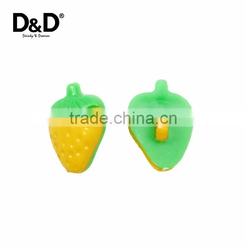 D&D Fruits shape plastic sewing button for children clothing