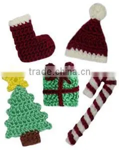 Silk Cotton polyester blend hand knitting yarn
