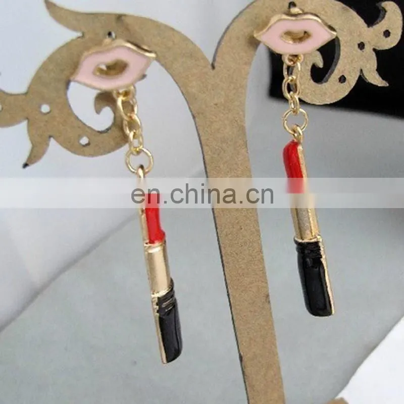 2016 New Model Fashion Girls Women Gold Earring