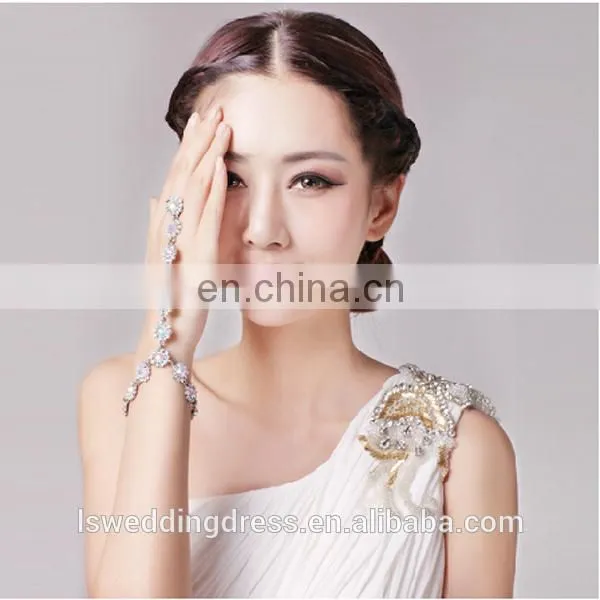 WS0008 gothic lolita palace party jewelry lace charm cuff bracelets wristband rings fashion bangle handchain bride jewelry