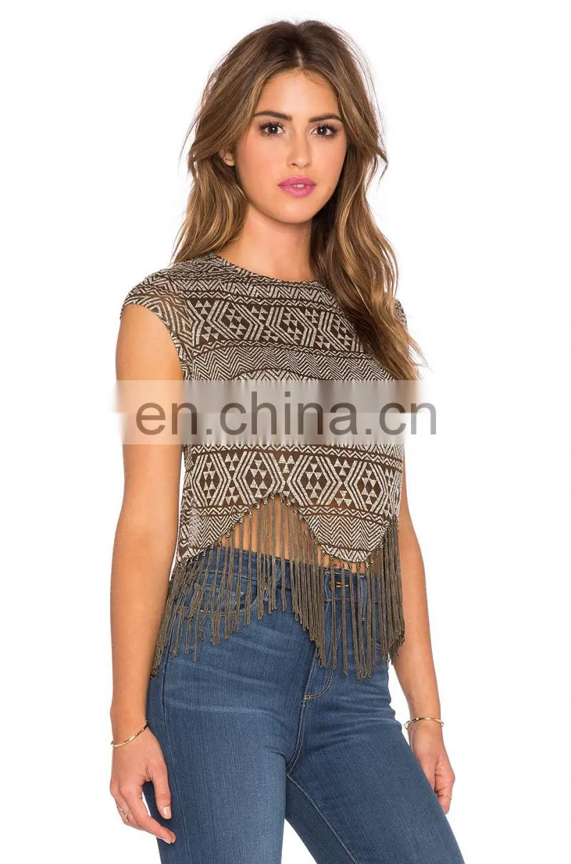 New Fashion Ladies Fancy Tops Girls