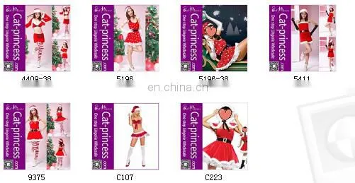 Seductive fashion halter neck girls christmas dress