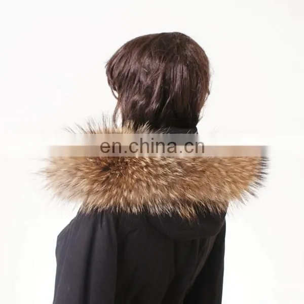 Chinese Raccoon Fur Trim for Hood