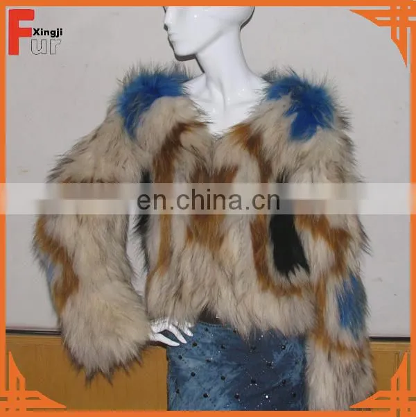 raccoon dog fur coat