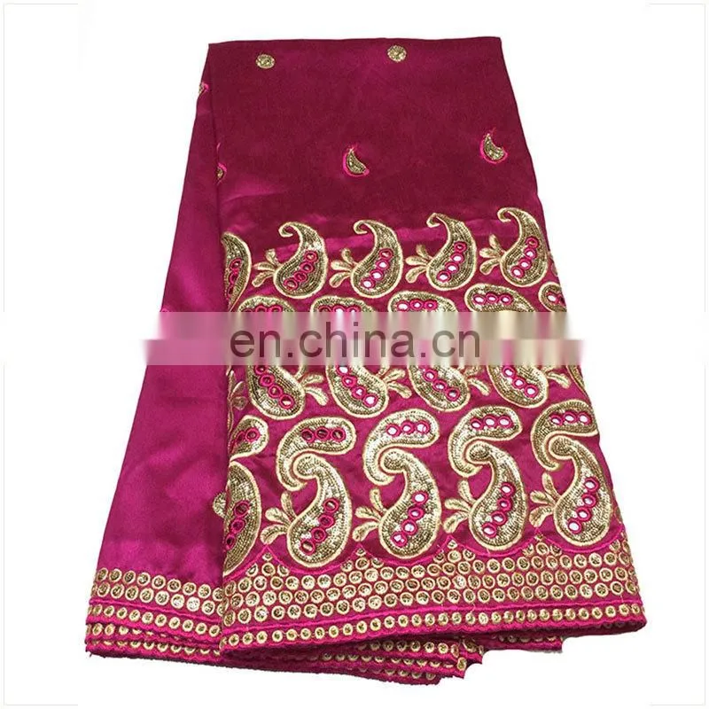 2015 African George Fabric/new Design George Wrapper for wedding dress LS15073155
