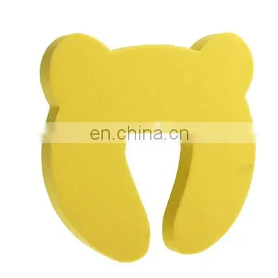 Cartoon Child baby Safety Gate Card / EVA Door Stopper(Yellow)