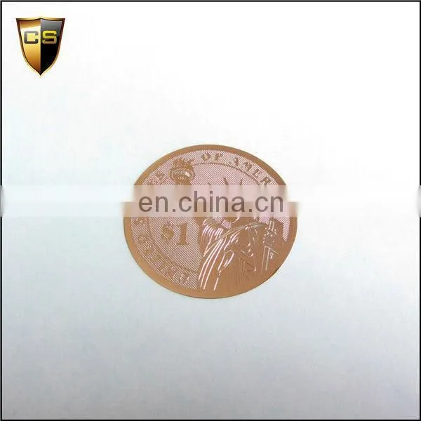 Watch LOGO Metal Sticker