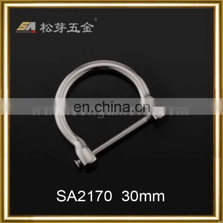 Creative new style 2016 new arrival metal buckle open d ring