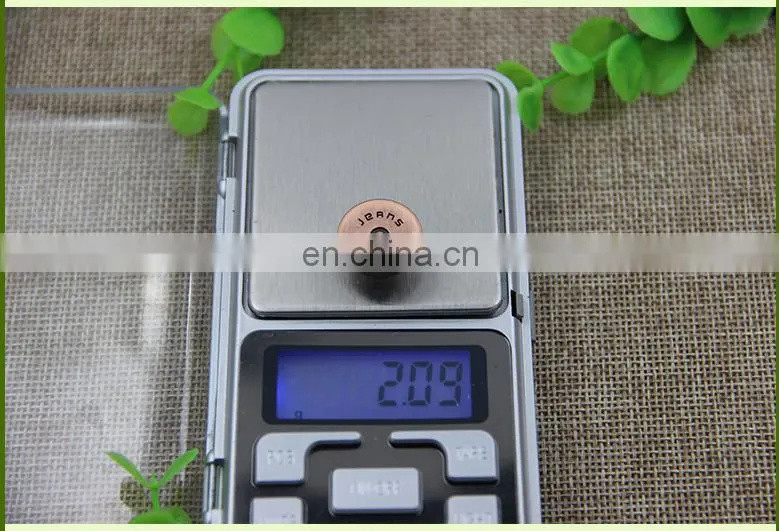 china supplier custom metal jean button