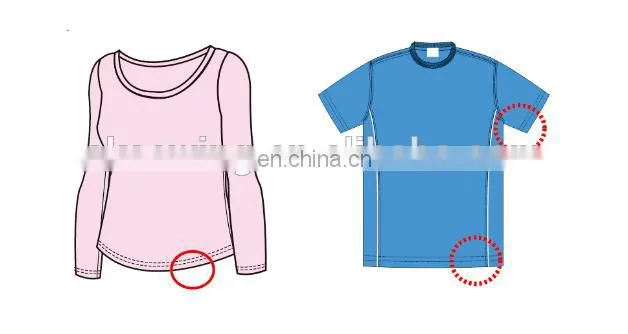 T-shirt shirts bottom hemming industrial sewing machine for polo