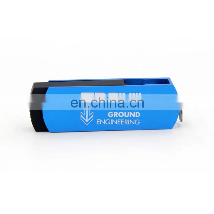 Twister USB Stick Pen Drive Memoria USB With Custom Logo 4GB 8GB Swivel USB Flash Drive 16GB 32GB 64GB
