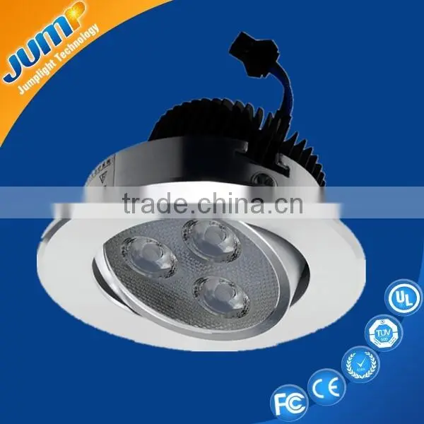 High quality ip44 3w led ceiling down light up and down light led recessed down light
