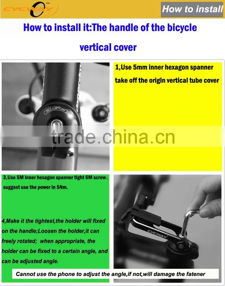 China Alibaba hot salling Combination and for iphone/samsung/mobile phone holder Cellphone holder for bike