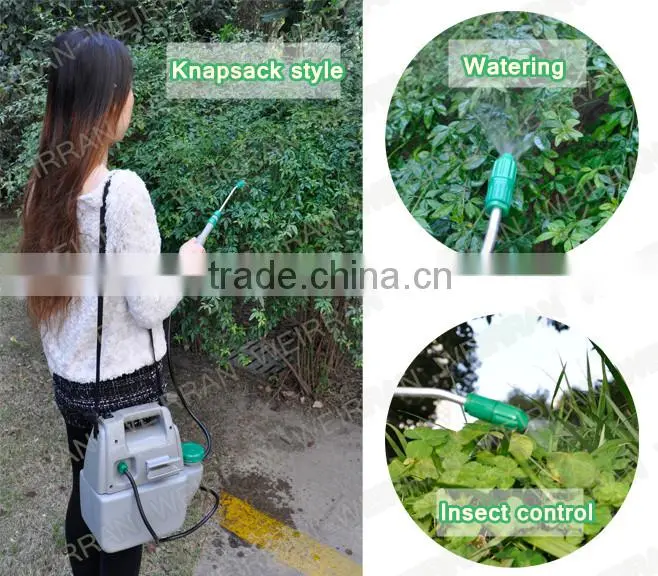 (84732) 5L garden yard sprayer, mist to jet spraying machine, electric grey food grade sprayer
