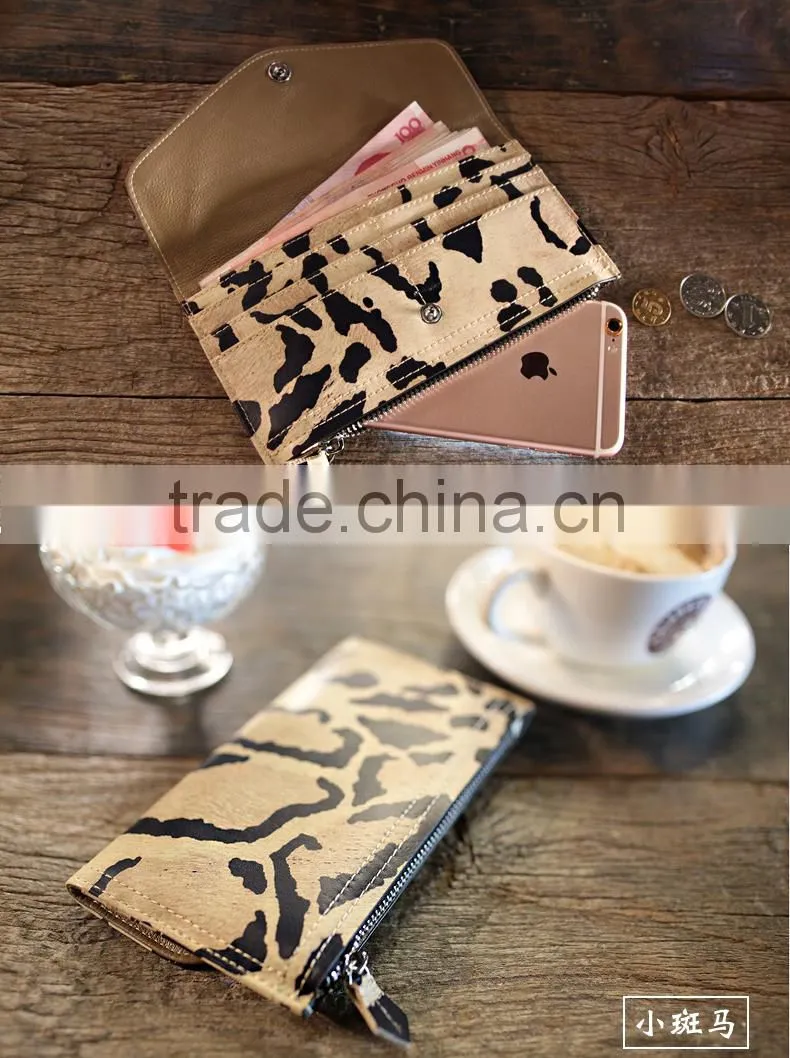 luxury genuine snake skin leather cow leather ladies bifold clutch wallet cheque book holder wallet