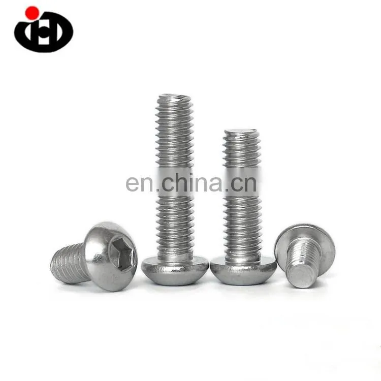 High Quality Stainless Steel Hexagon Round Head Screw Parts ISO7380