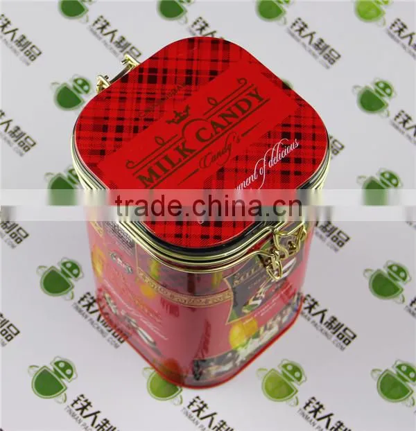 Fancy Metal Food Packaging Cans