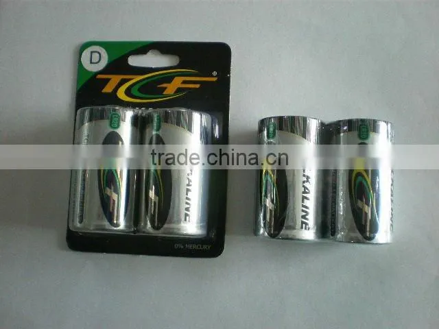 TCF 1.5V LR20 D Alkaline battery