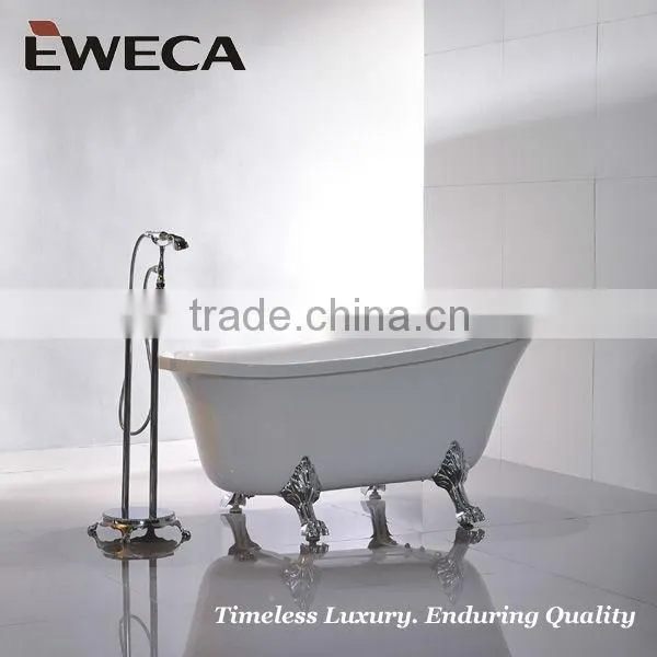 CE/CUPC Approved Claw Foot Bathtub, Tub with Four Legs, Acrylic Free Standing Bathtub