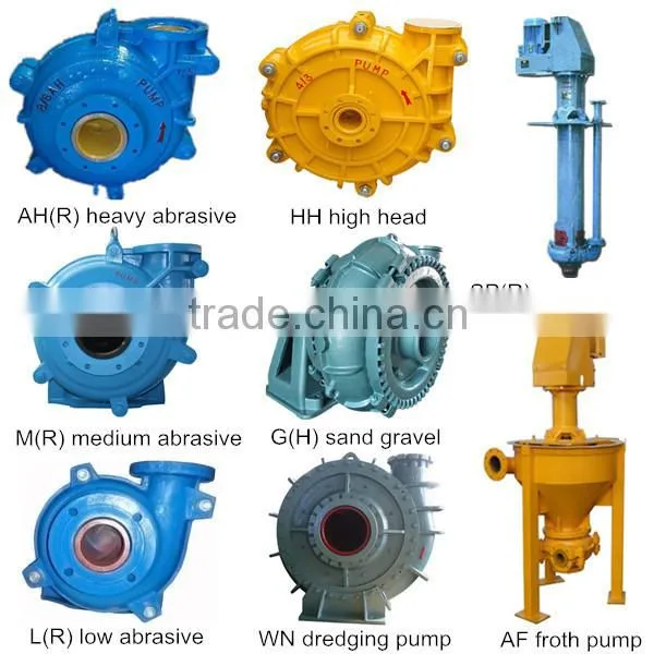 Rubber Slurry Pumps Impeller and OEM is Available