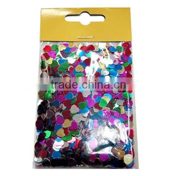 Wedding celebrate paper confetti party decorate sequin,confetti shooters and ribbons