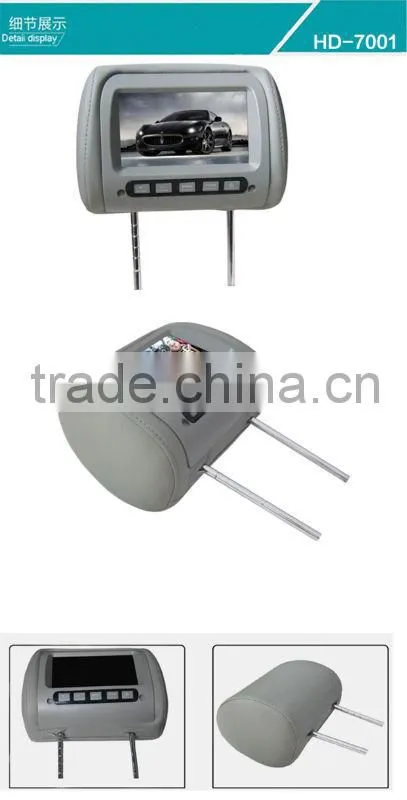 OEM headrest monitor with 7 '' screen