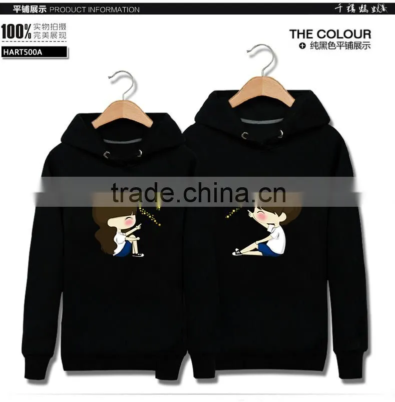 plain lady jacket from alibaba China manufacturer/couple hoodie jacket for lover from knitting professional knitting factory